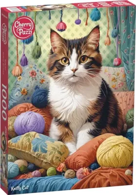 Image de CHERRYPAZZI 1000 ou Knitty Cat 31131