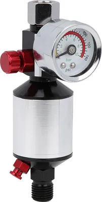 Produktbild von Öl-/Wasserabscheider Luftdruckregler Aluminiumlegierung Filtrationsregulierungsgerät BSPP 1/4 Zoll