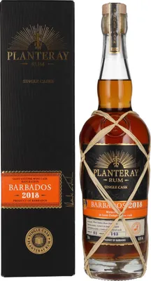 Produktbild von Planteray Rum BARBADOS 2018 Saint Estèphe Cask Finish 50,5% Vol. 0,7l in Geschenkbox