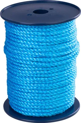 Image de Corde Strend Pro Premium, PP, 8 mm, toronnée, bleue, L-100 m