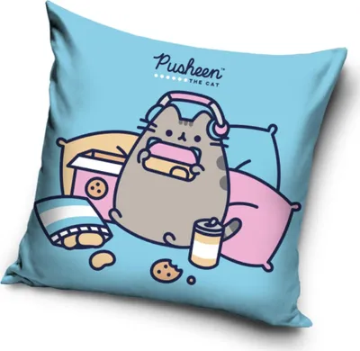 Zdjęcie produktu dla Poszewka na poduszkę Kotka Pusheen Chill Time