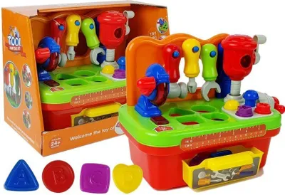Obrázok produktu pre Súprava nástrojov Baby Workshop Sorter so zvukom a svetlom