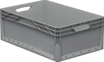Produktbild von SURPLUS Eurobox geschlossen grau 60 x 40 x 22 cm