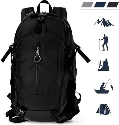 Produktbild von Mofut Wanderrucksack, 40L Großer Wanderrucksack mit Rückenbelüftung, Wasserdicht Multifunktionaler Daypack für Radfahren Reisen Klettern Sport