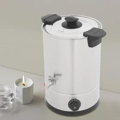 Productafbeelding van Elektrische kaarsenvormset voor families | 12L elektrische wassmelter | 8L/12L elektrische wassmelter, wassmelttank, wassmelttiegel, wassmelter voor het maken van kaarsen