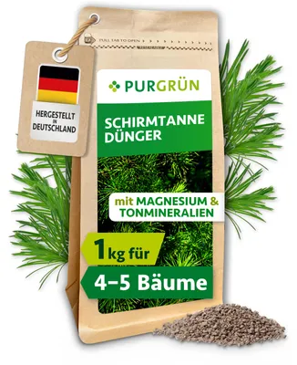 Produktbild von Purgrün Schirmtanne-Dünger 1 kg