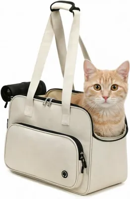 Produktbild von Hunde-Tragetasche Hunde-Katzen-Tragetasche für kleine Hunde und Katzen, Katzen-Tragetasche, Haustiertasche, leichte Hunde-Katzen-Transporttasche für R