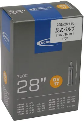 Produktbild von Schwalbe Fahrrad-Schlauch DV17 28x1 1/8-1,75'' 28/47-622/635 DV40mm