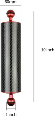 Produktbild von 10-Zoll-Unterwasser-Auftriebsarm, schwimmende Kohlefaser-Fotolampe für Tauchsystem