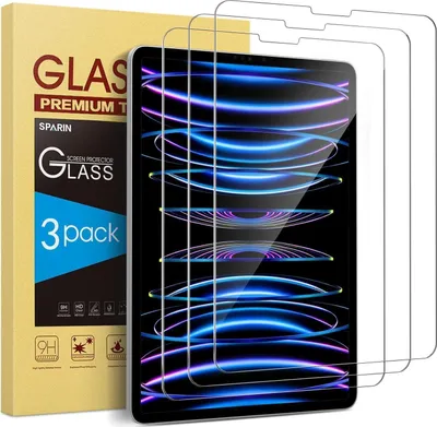 Produktbild von Panzer Schutz Glas Folie für iPad Air 5 Pro 11 Zoll generation 2022 9H Härte Schutzfolie