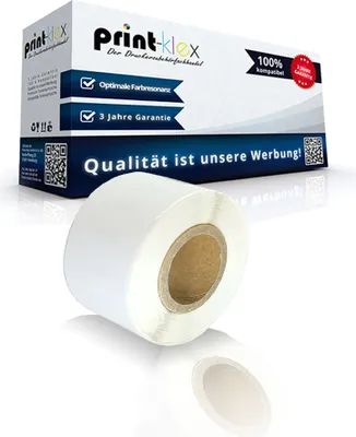 Produktbild von Kompatible Etiketten-Rolle für Dymo 99010 Labelwriter 450 Twin Turbo Labelwriter DUO Labelwriter SE 450 Labelwriter Twin Turbo 99010 S0722370 89mm x 28mm 130 Etiketten 89 mm x 28 mm 130 Label Office Eco Serie