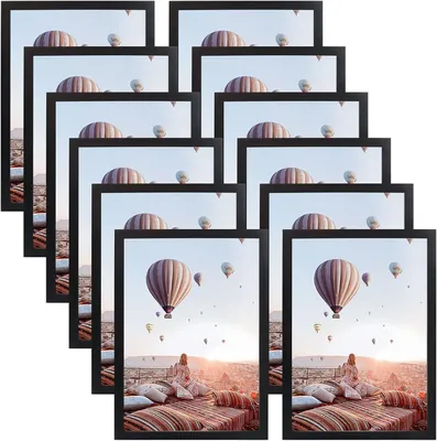 Magnetische A4-Fotorahmen, 10 Stück, selbstklebend, PVC