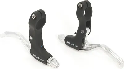 Produktbild von XLC BL-V12 Comp Bremshebelset Alu, für Rapidfire, schwarz/silber, 2-teilig (1 Set)