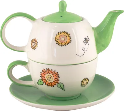 Produktbild von Mila Keramik Tee-Set Tea for One Sunny Sunflowers