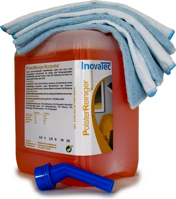 Produktbild von Polsterreiniger +  6x Microfasertücher + Ausgießer