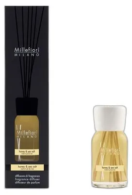 Obrázek produktu pro Millefiori Milano Difuzér s tyčinkami Honey & Sea Salt 100 ml