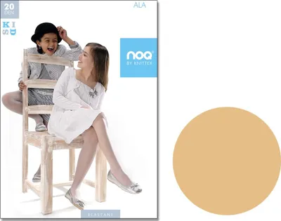 Produktbild von Dünne 20 den Kinderstrumpfhosen ALA 140-146 Naturel