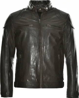 Produktbild von JCC Lederjacke 31020350 Herren dark brown 52
