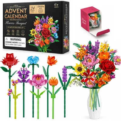 Productafbeelding van Adventskalender 2026 met Bloemenbouwstenen