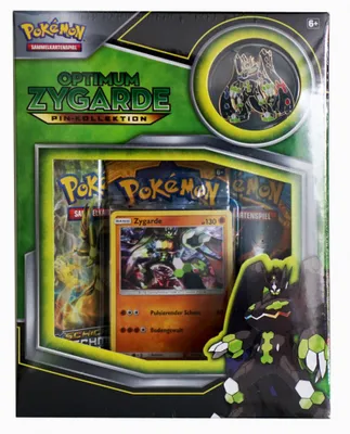 Produktbild von Pokemon Zygarde Pin Box deutsch