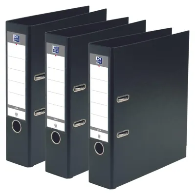 Image de Classeurs Oxford, format A4, grande capacité (XL), 80 mm, 2 anneaux, capacité de 750 feuilles, en polypropylène, série S