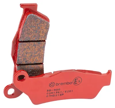 Image de KIT DE PLAQUETTES DE FREIN ARRIÈRE BREMBO, référence 07HD21SP