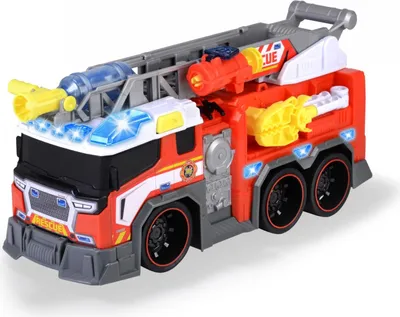 Obrázek produktu pro Dickie Toys 203307000, Hasičský vůz, 3 rok/roky, AA, Černá, Modrá, Červená, Bílá, Žlutá