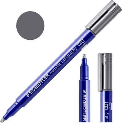 Image de Staedtler Marqueur calligraphie métallique argenté