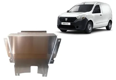 Immagine prodotto di Protezione sottoscocca in alluminio per motore e cambio della Dacia Dokker