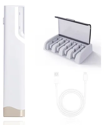 Produktbild von Augenbrauenrasierer Elektrischer Augenbrauen Trimmer Damen Gesichtsrasierer mit 4 Messern für Frauen Präzisionstrimmer für Trimmen Haarentfernung Gesicht