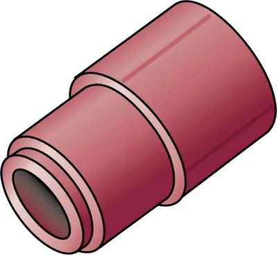 Productafbeelding van KE Kelit TRI41 KETRIX, reductiestuk, buiten/binnen diameter 63/50, 1 stuk.