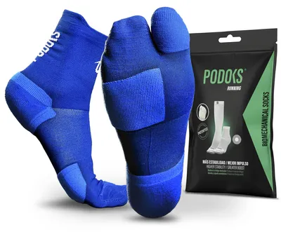Produktbild von PODOKS® Laufsocken PRO Damen und Herren | Sport-Kompression & Gezielte Polsterun