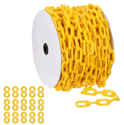 Kunststoffkette 35 m, 8 mm, Sicherheitsbarriere, Personenlenkung