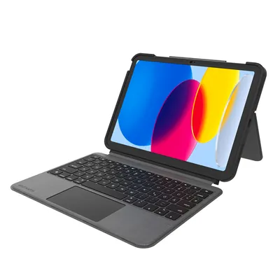 Produktbild von 4smarts Tastatur Case 2in1 Solid iPad 11" / iPad 10.9"