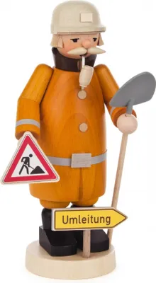 Productafbeelding van Rookmannetje, straatbouwer, hoogte 20 cm, nieuw