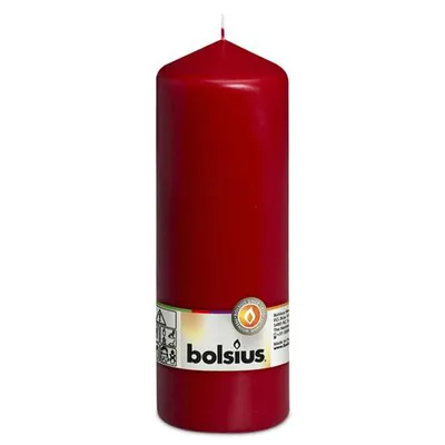 Zdjęcie produktu dla BOLSIUS Stumpenkerze 20x6,8cm altrot