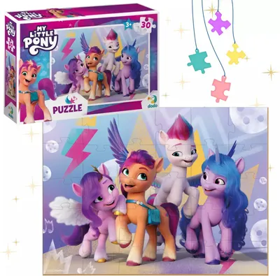 Produktbild von "My Little Pony" Puzzle 30 Teile Eines Bunten Puzzles Für Die Jüngsten