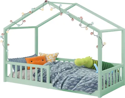 Produktbild von Diyarts Kinderbett - Mintgrün 04