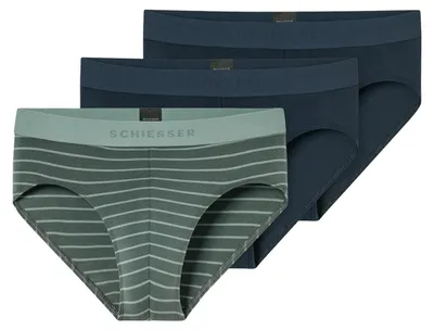 Immagine prodotto di Schiesser, confezione da 3 slip da uomo in cotone, multipack - 95/5