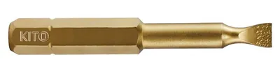 Produktbild von Robuste Schraubendreherbits S2/TiN mit patentierter Spitze und doppelter Beschichtung 3x50mm
