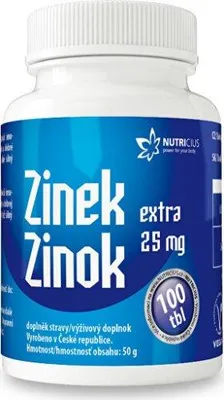 Obrázek produktu pro Zinek EXTRA 25 mg 100 tablet