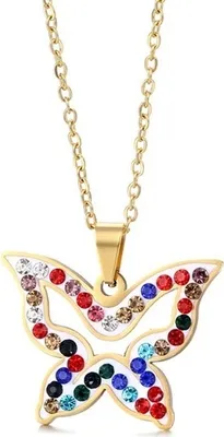 Image de Collier CB-20905 - Or Multicolore pour Femmes KP20905