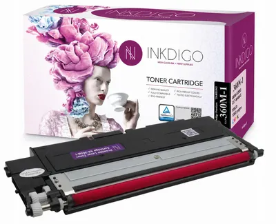 Produktbild von Inkdigo Toner CLT-M406S für Samsung CLP-360, CLP-360N, CLP-360ND, CLP-365 – Magenta, 1000 Seiten,, KI-generiertes Bild