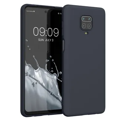 Produktbild von kwmobile Hülle kompatibel mit Xiaomi Redmi Note 9S / 9 Pro / 9 Pro Max Hülle - weiches TPU Silikon Case - Cover geeignet für kabelloses Laden -