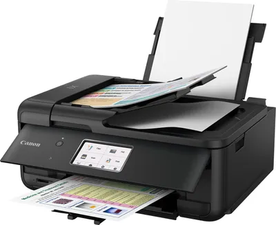 Produktbild von Canon PIXMA TR8550, Tintenstrahl, Farbdruck, 4800 x 2400 DPI, A4, Direktdruck, Schwarz