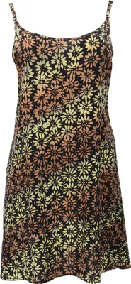 Produktbild von Boho Strandkleid, Minikleid, Sommerkleid, Trägerkleid - Schwarz, Damen, Viskose, Kleider