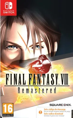 Obrázek produktu pro Square Enix Final Fantasy VIII Remastered, Nintendo Switch, Náctiletí