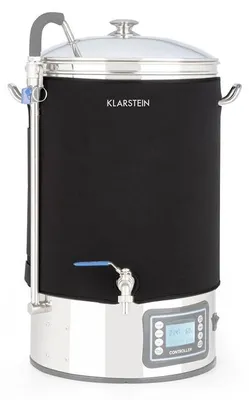 Produktbild von Klarstein Mundschenk Maischekessel Isoliermantel, perfekte Passform, präzise Ausschnitte, Klettverschlüsse, Zubehör, 30 Liter