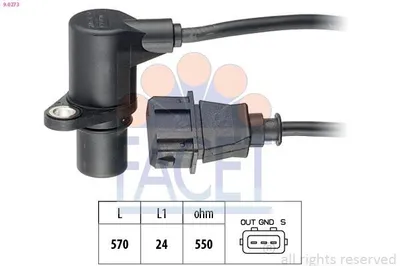 Produktbild von FACET 9.0273 Kurbelwellensensor Impulsgeber für VW GOLF III (1H1)