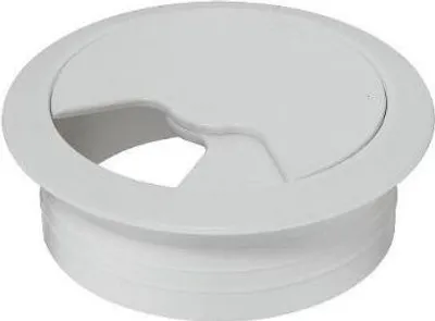 Produktbild von Schwenkbare Kabeldurchführung Ø 60mm HAFELE - Weiß - 428.96.702